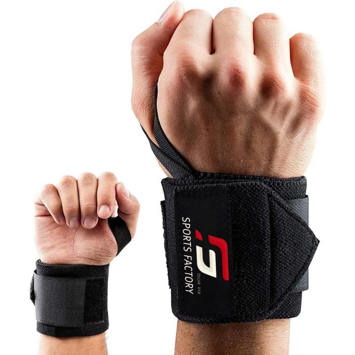 18 Inch OG-Grade Wrist Wraps for Weightlifting Heavy Duty Support with Thumb Loop