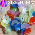 ACRYLIC FLOWER SHAPE BEADS | CRYSTAL RAMBO MULTICOLOUR SHADE | FLOWER SHAPE ACRYLIC SPACER BEADS FOR CRAFT AND JEWELRY MAKING, BULK BEADS WITH HOLE IN THE MIDDLE FOR EASY STRINGING.. 