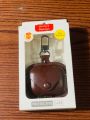 Protective Pouch Easy Installation Bluetooth-compatible Earphone Faux Leather Protector. 