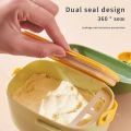 Baby Milk Powder Container with Spoon Double Sealing Formula Milk Storage Box Milk Powder Box Snacks Eye Container. 
