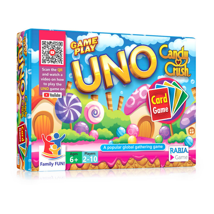 UNO – Candy Crush 2 TO 10 PLAYERS GAME