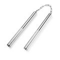 Classical Bruce Lee Nunchaku Martial Arts Training Practice Metal Stainless Steel Nunchucks Durable Nunchaku. 