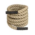 Premium White Cotton Battle Rope 1.5" Thick 38mm for Tug of War or Gym Battle Rop White Cotton Rope - Durable Hard Rope for Fitness Training in different sizes 10ft/20ft/30ft/40ft/50ft Manila Hemp Rope Jute Rope Battle Rope. 