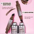 Hudamoji Brow fection Angled Brush and Dip Liquid Eyebrow Gel Pen. 