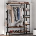 Murky Duty Bedroom Shoe Coat Hang Organizer Rack. 