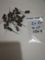20 Pcs Aluminum Electrolytic Capacitors 10uF 250V Capacitor. 