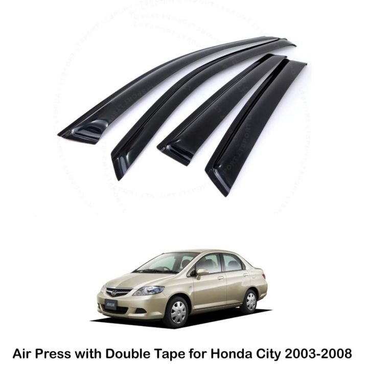 Pack of 4-Air Press With Double Tape For Honda City 2003,2004,2005,2006,2007,2008