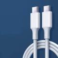 5A 80w Double-head Type-c PD Fast Charging Cable Data Cable   USBC To USB Type C Cable Fast Charger Cord Sync Cord for Android Phone. 