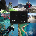 ACTION SPORTS CAMERA WIFI 4K- Mini Camera - HD Resolution 1080p - 170 Degree Angle- 16 MP HD Camera- Home Sensor DVR - Mini Wifi Camera - For Home & Office -Action Sports Camera WiFi 4K-. 