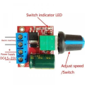 Mini DC Motor Speed Controller 5V 6V 12V 24V DC 5A-7A DC Motor Speed Control Switch LED Dimmer.. 