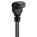 Mini Hdmi to Hdmi Cable Cablecreation 0 5Ft 90 Degree Right Angle. 