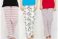 Unique collection pack of 3 printed trousers summer collection for women's ( random colours ). 