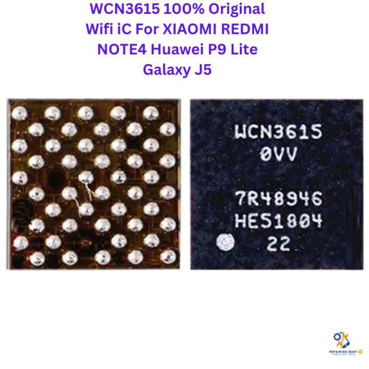 WCN3615 100% Original Wifi iC For XIAOMI REDMI NOTE4 Huawei P9 Lite Galaxy J5