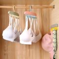 Multi Purpose 8 Hook Hangers  For Clothes Bra Belt Home Wardrobe Organizer Multi Purpose 8 Hook Hangers | Belt Hanger | Tie 8 Hook Hanger | Closet Hangers | Foldable Hooks Hanger | Wardrobe Organizers 8 Hook Hanger | Coat Hangers. 