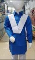 Premium Quality Blue & White School Uniform For Girls (Size 22 to 38) | Government school uniform for Girls. 
