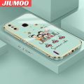 JIUMOO For Infinix Smart 4 Smart 4C X653 Case Chibi Maruko Chan New Design Side Design Phone Cases Pattern Luxury Plating Casing Full Cover Camera Shockproof Protection SoftCases. 