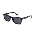 Original Imported Optical Sunglasses - Police Gents Fashion Glasses Geometric Shape Golden Logo - Black. 