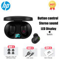 【COD+Original+Ready stock】HP E6S TWS Wireless Bluetooth Headset with Microphone Air Pro Earbuds Noise Canceling Headphone. 