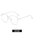 New Fashion Internet Celebrity Instagram Anti Blue Metal 2970 Can be Equipped with Myopia Flat Light and Glasses Frame. 