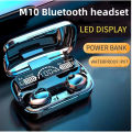 M10 TWS Wireless Earbuds Bluetooth Earpods. 