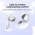 Air39 Wireless Earbuds | Air39 Airpods | Air39 Earbuds Crystal Clear Sound, Bluetooth 5.3, Transparent Case, Heavy Bass Stereo, Noise Reduction, Sports Headset with Microphone, Waterproof, LED Display airpods. 