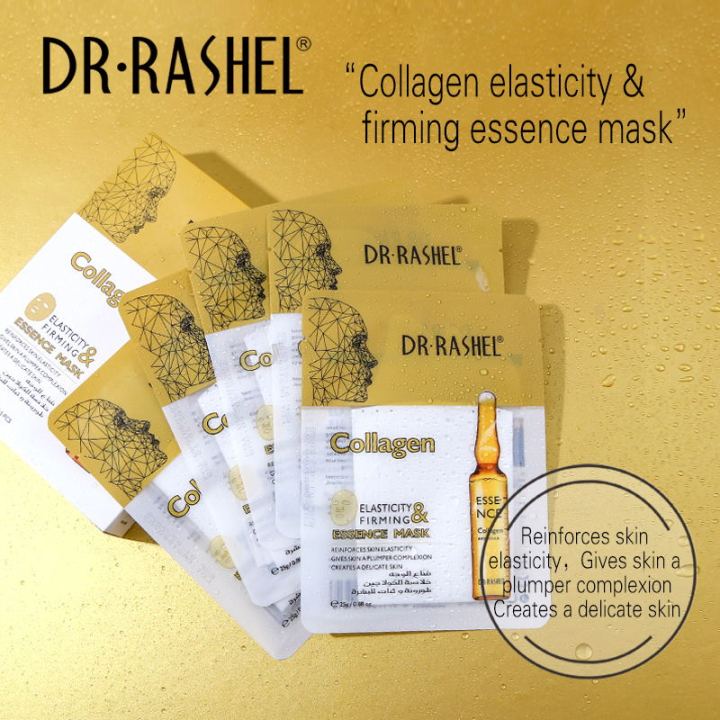 DR.RASHEL 1 PC COLLAGEN ELASTICITY&FIRMING SHEET MASK 25G - DRL-1501