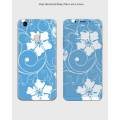 Oppo A73  Phone Skin Front Back And Sides White Tulips-1Wall822. 