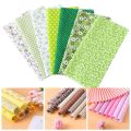 7pcs Patches Mixed Style Cotton Fabric Floral Print Cloth Material Sewing Patchwork Vintage cloth. 