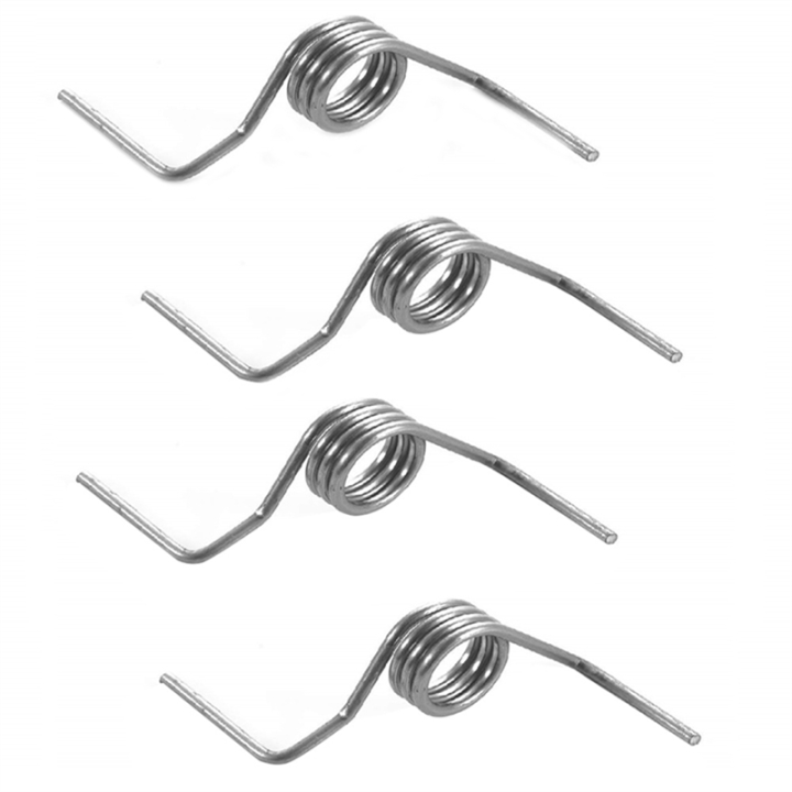 4 Pcs French Door Refrigerator Spring Silver Spring for Samsung DA81-01345B RF267AFWP RF267HERS RF268ABBP RF268ABPN RF268ABRS