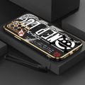 Casing for Infinix Note 10 Pro Phone Case Character Pattern One Piece Plating Silicone New Design Cover. 