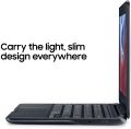 Samsung 11.6" Chromebook with Intel N3060 up to 2.48GHz, 4GB Memory, 16GB eMMC Flash Memory, Bluetooth 4.0, USB 3.0, HDMI, Webcam, Chrome Operating System, Black, Play Store. 