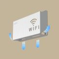 WiFi Router Holder for Wall – Wall Mounted Router Stand, WiFi Storage Box, Modem Shelf Organizer with Cable Management – Durable ABS WiFi Holder for Home, Office & Smart Devices. 