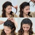 AWAYTR Uni Alice Hairband Headband Men Women Sports Hair Band Hoop Metal Hoop Double Bangs Hairstyle Hairpin Hair Accessories. 