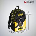 Traverse  Kids Bag- Batman , Backpack for Kindergarten (KG), Pre-school classes. Allover printed (Code: T695KG) School Backpack For Kids / Backpack For Girls / Backpack For Boys Bags hand bag for girls bags for girls. 