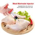 Marination Injection - Stainless Steel BBQ Seasoning Injector (Flavor Injector) - 1 Piece. 