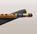 Ermish G Sharp Base Scale Side Blown Traditional Bamboo Bansuri/Flute. 
