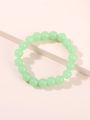 Colorful Glass Pearl Bracelet Collection - Perfect Stylish Accessories for Girls with a Korean Flair". 