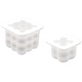 Candle Mold for Pouring, Silicone Bubble Candle Candle Mold Candles Yourself Make Square Candle Molds. 