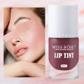 Miss Rose Lip Tint Natural Moisturizer red nude stereos Lip Cheek Lip Tint 10ml. 