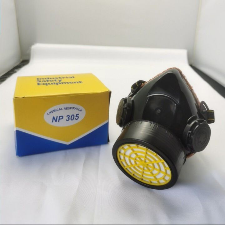 Epoxy Resin Mask Respirator Industrial Safety Gas Mask for Epoxy Resin Art Workers Safety Chemical Anti-Dust Anti-Allergy Mask for paint workers painting mask double Filter