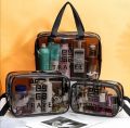 Professional Transparent Makeup Bag & Organizers with Full of Storage | Make Up Bags Pouch with Zipper For Travelling | Multipurpose Traveling Cosmetic Bags for Women. 