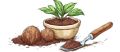 Coco Peat 1 KG grow your plant with natural fertilizer . best soil fertilizer for plants who are not growing or getting dull.. 
