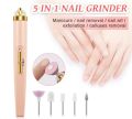 Pro Nail Drill Set: Rechargeable Flawless Salon Electric Nail Drill with Manicure Pen Shape - Grinding, Acrylic Art, Cuticle Clean, Gel Remover, Nail Art Milling Cutters - Complete Manicure and Pedicure Tools Kit. 