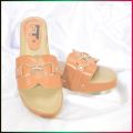 Trending Design Women fancy low wedge shoes SH0357. 