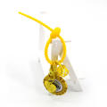 Creative Chip Keychain Eye-Catching Compact Colorful Number Plate Pendant Trendy Lightweight Dice Decoration for Gift Use. 