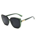 Fashion Square Sunglasses Retro Oversized Sun Glasses Big Frame Black Shades UV400 Protection Eyewear Fishing Goggles. 