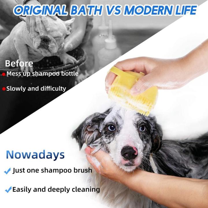 Pet%20Dog%20Shampoo%20Brush%202.7oz%2080ml%20Cat%20Massage%20Comb%20Grooming%20Scrubber%20Brush%20for%20Bathing%20Short%20Hair%20Soft%20Silicone%20Rubber%20Brushes%20-%20Image%203