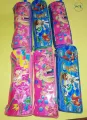 One Pack of 6Pcs Simple School Pouches for kids. 