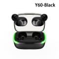 Topewon Y60 Bluetooth Earphone V5.3 TWS Wireless Headphone Stereo Headset Touch Control Earbuds Noise Reduction. 