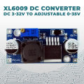 XL6009 Boost Converter DC to DC Step Up Power Module Adjustable Voltage Regulator for Arduino, LED, Battery Charging. 